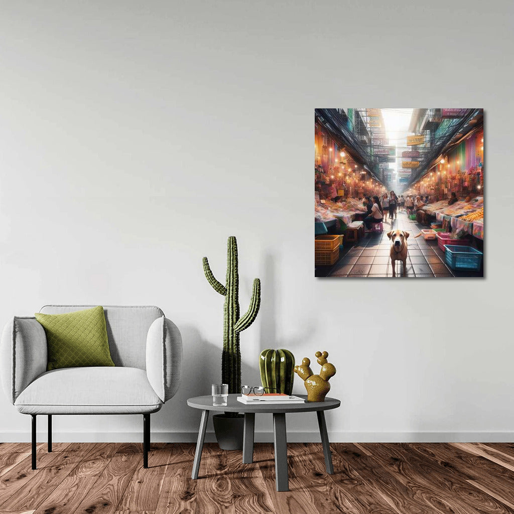 Bright Lights of the Street Market: Exoticism and Movement for the Interior