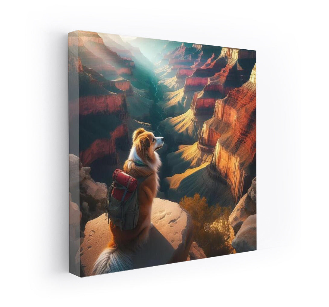 The Grandeur of the Canyons and the True Friend: A Landscape for Adventurers
