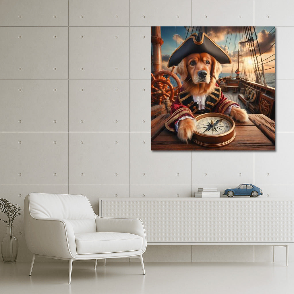 Sea Captain in a Hat: Conquering the Waves for the Interior