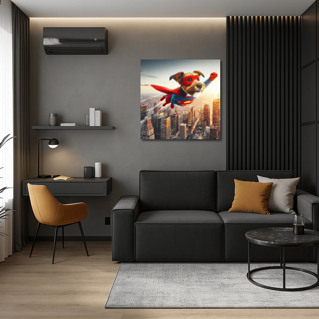 Flying Superdog: Adventures Above the City