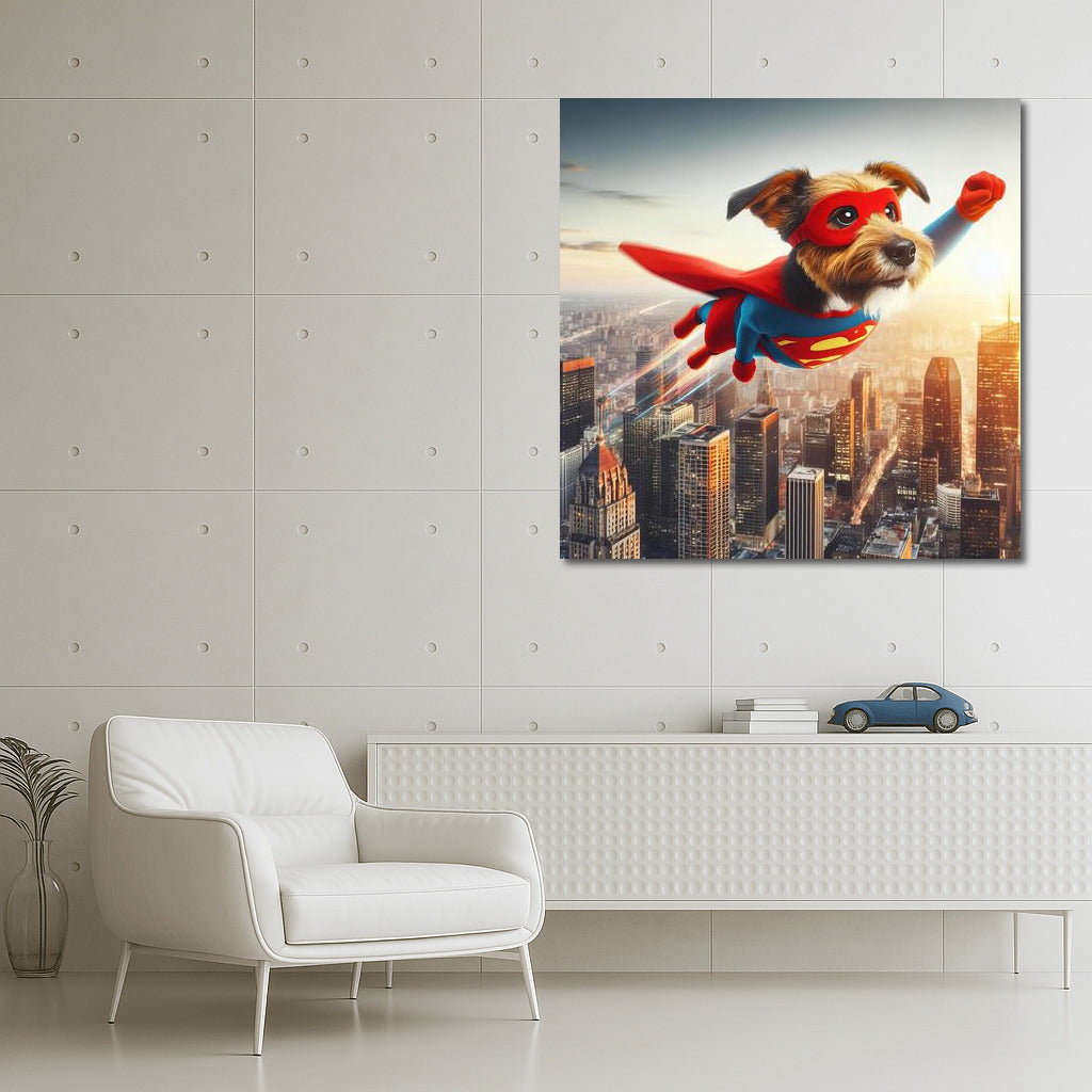 Flying Superdog: Adventures Above the City