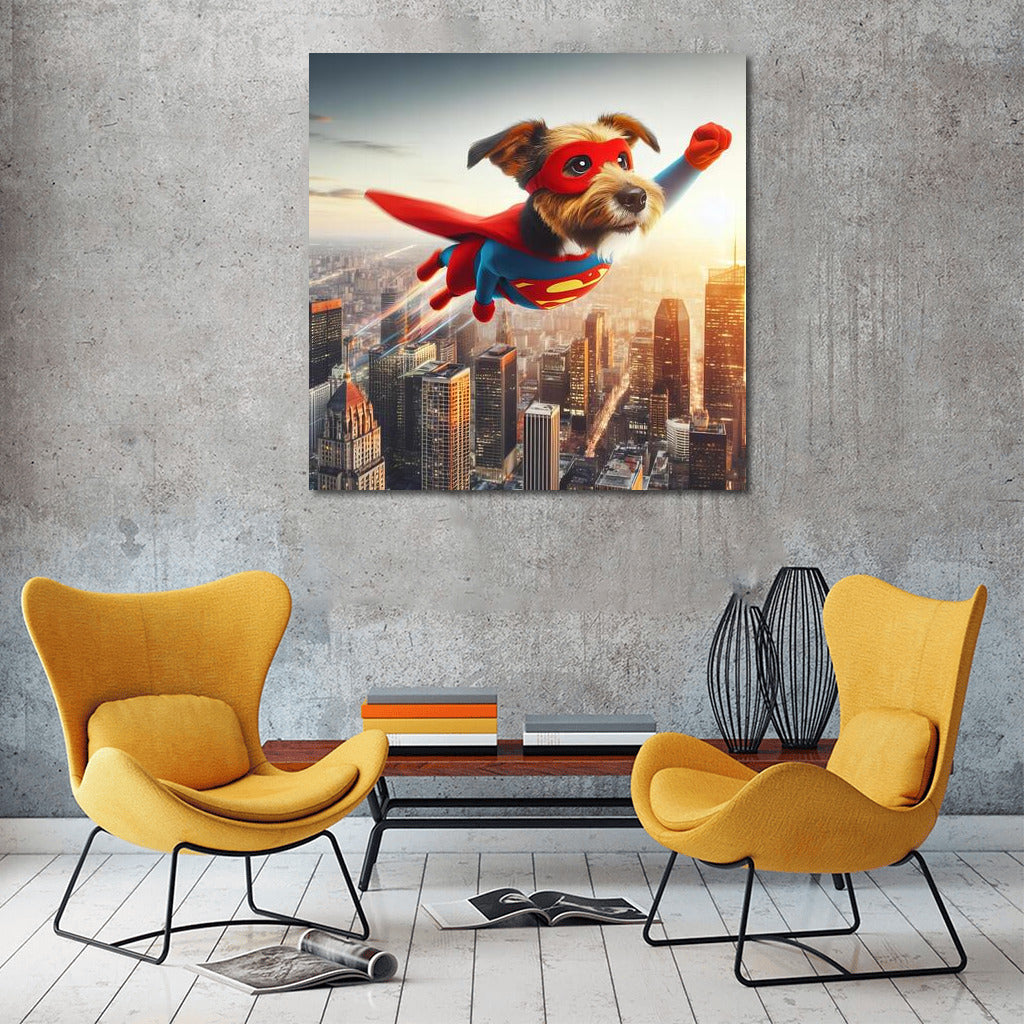 Flying Superdog: Adventures Above the City