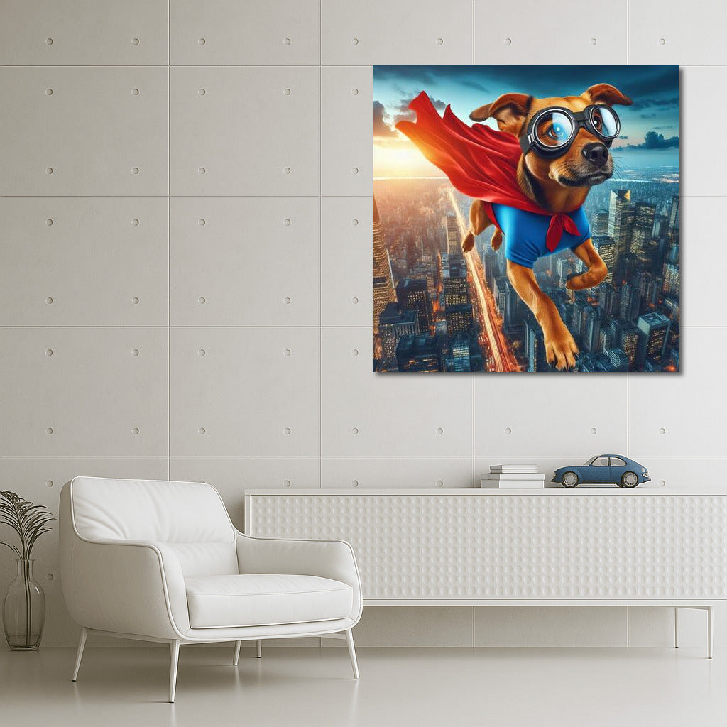 Superdog in Flight: Urban Adventures for Dreamers