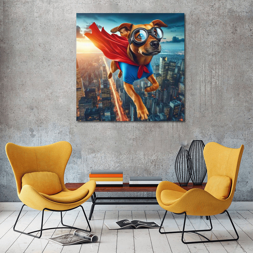 Superdog in Flight: Urban Adventures for Dreamers