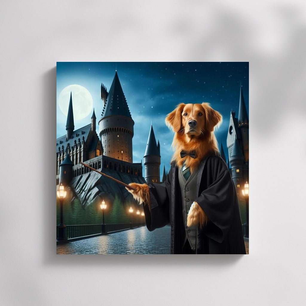 Charming Dog-Magister in the Night Castle: A Magical World for Connoisseurs