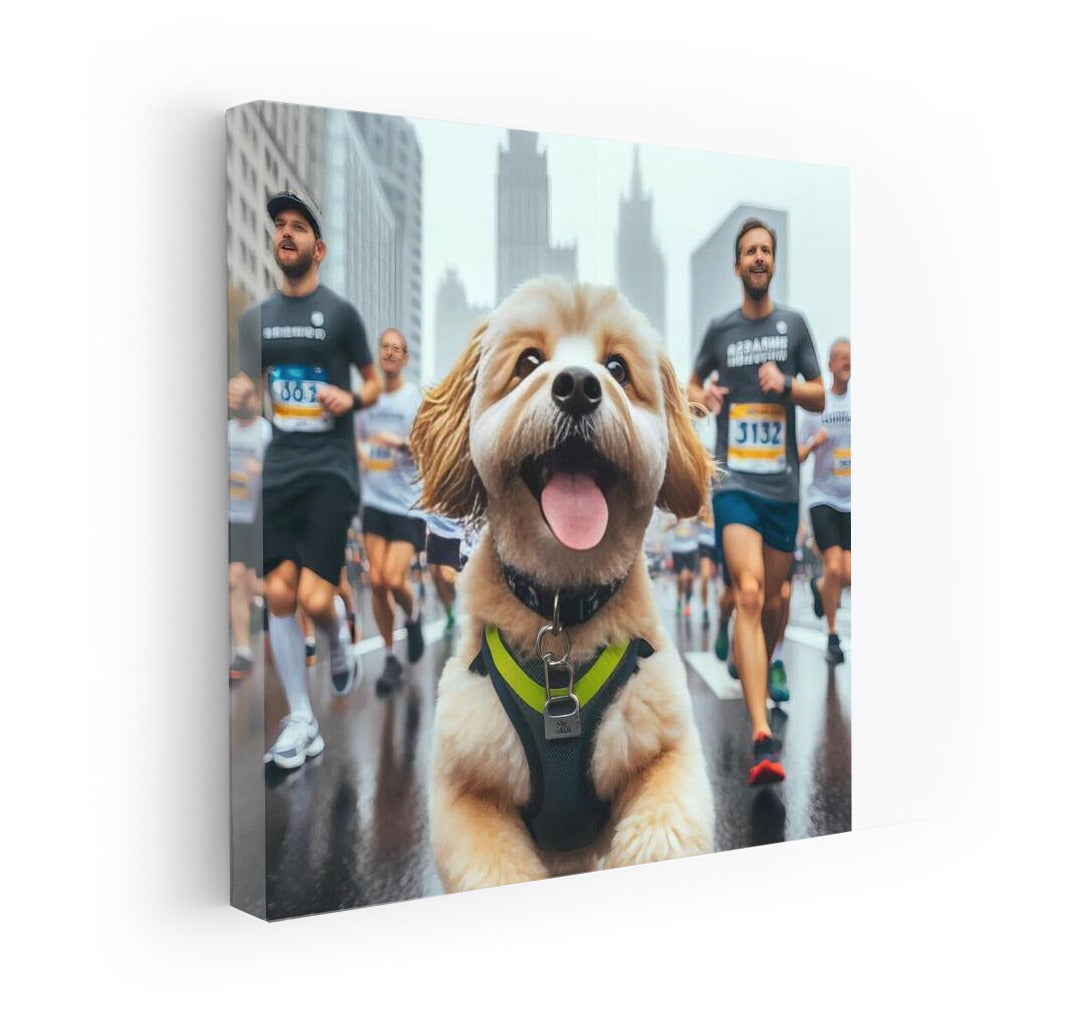 Happy Dog in the City Marathon: Energy and Joy in Your Interior