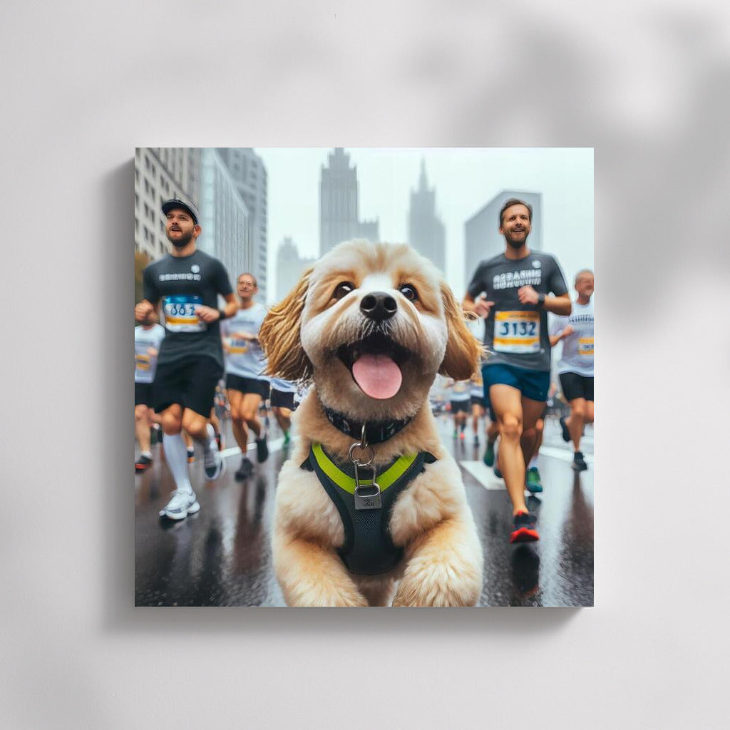 Happy Dog in the City Marathon: Energy and Joy in Your Interior