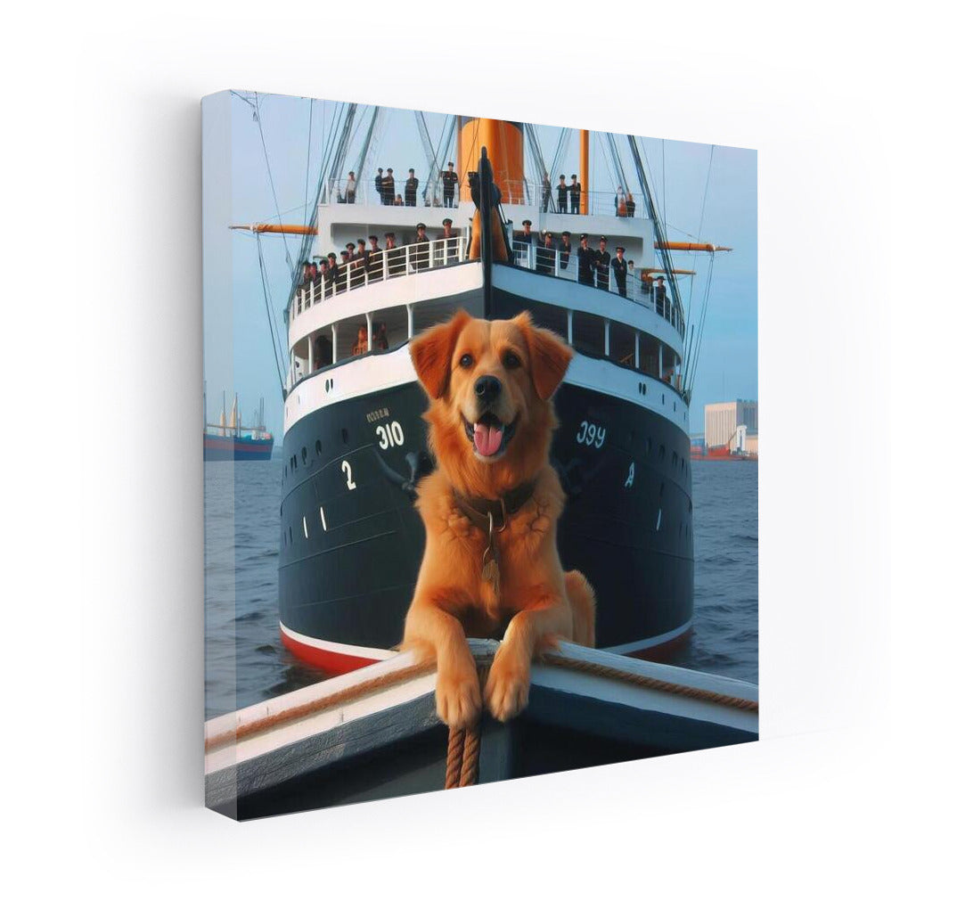 Sea Dog: Furry Guardian of Adventure