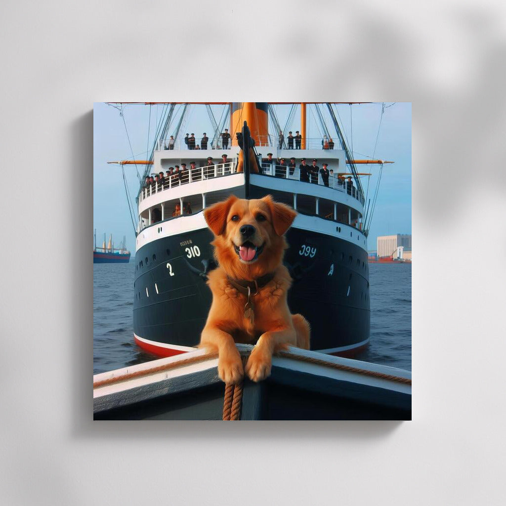 Sea Dog: Furry Guardian of Adventure