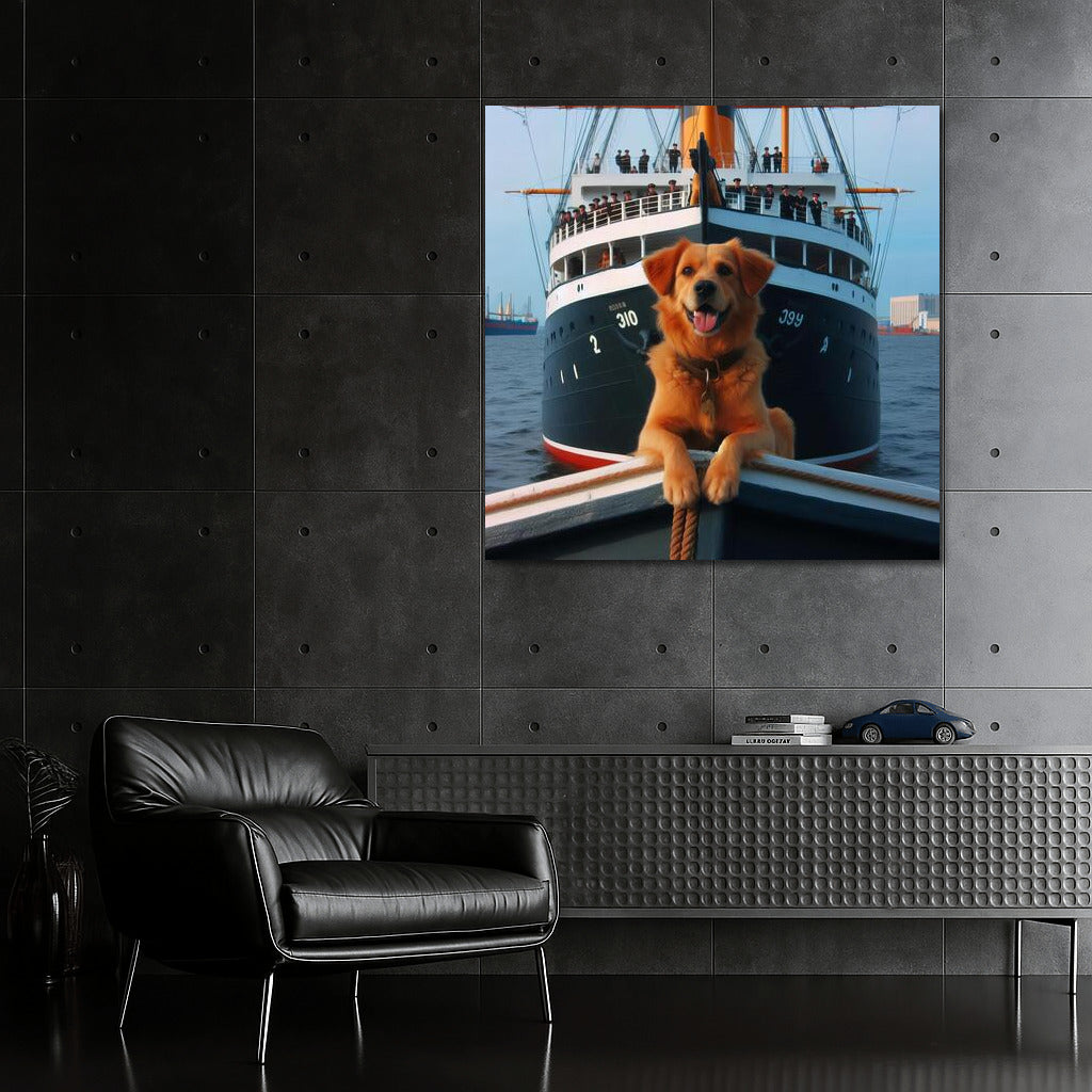 Sea Dog: Furry Guardian of Adventure