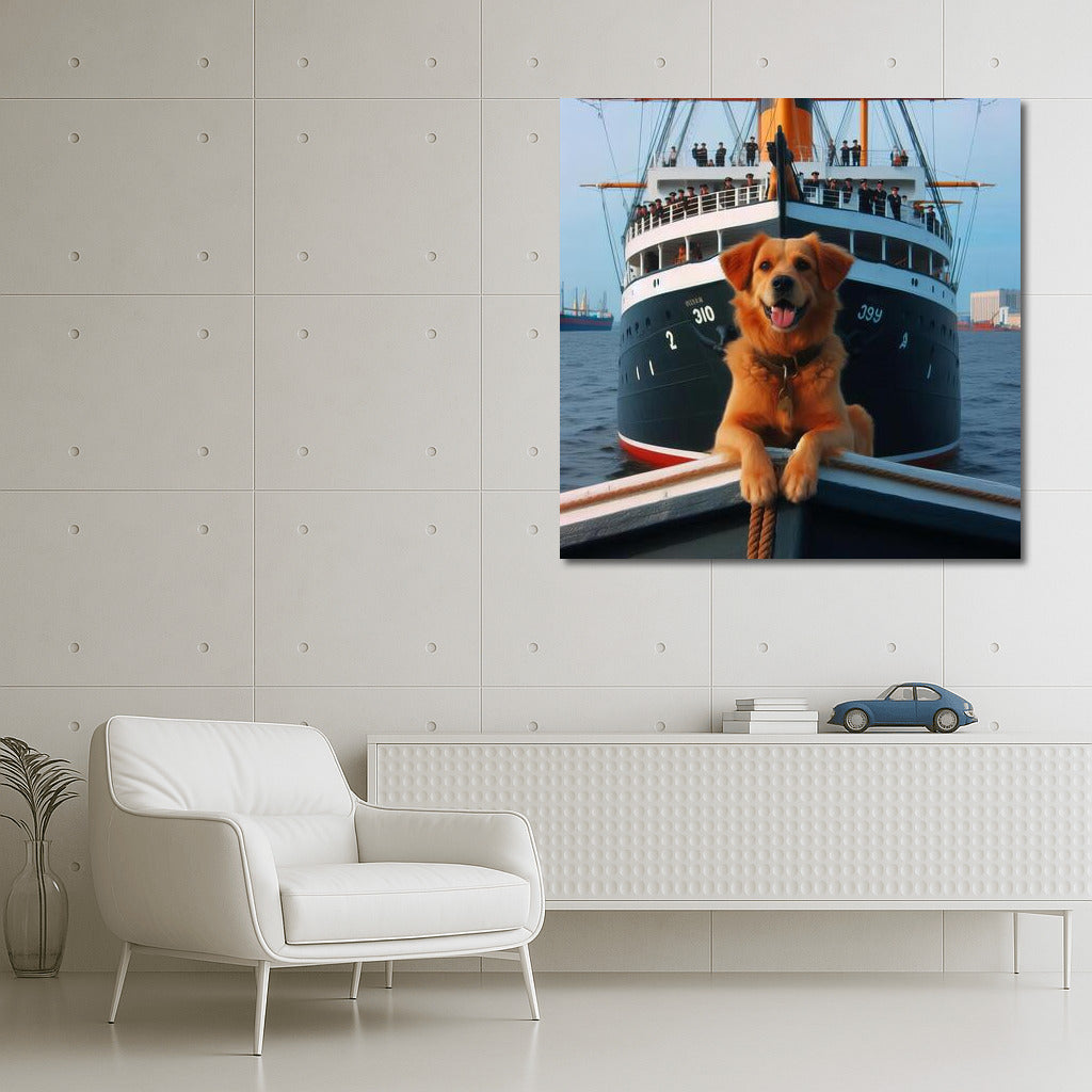 Sea Dog: Furry Guardian of Adventure