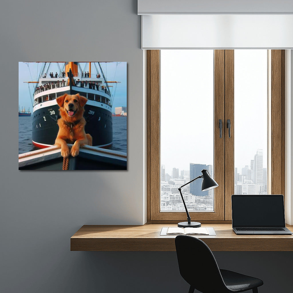 Sea Dog: Furry Guardian of Adventure