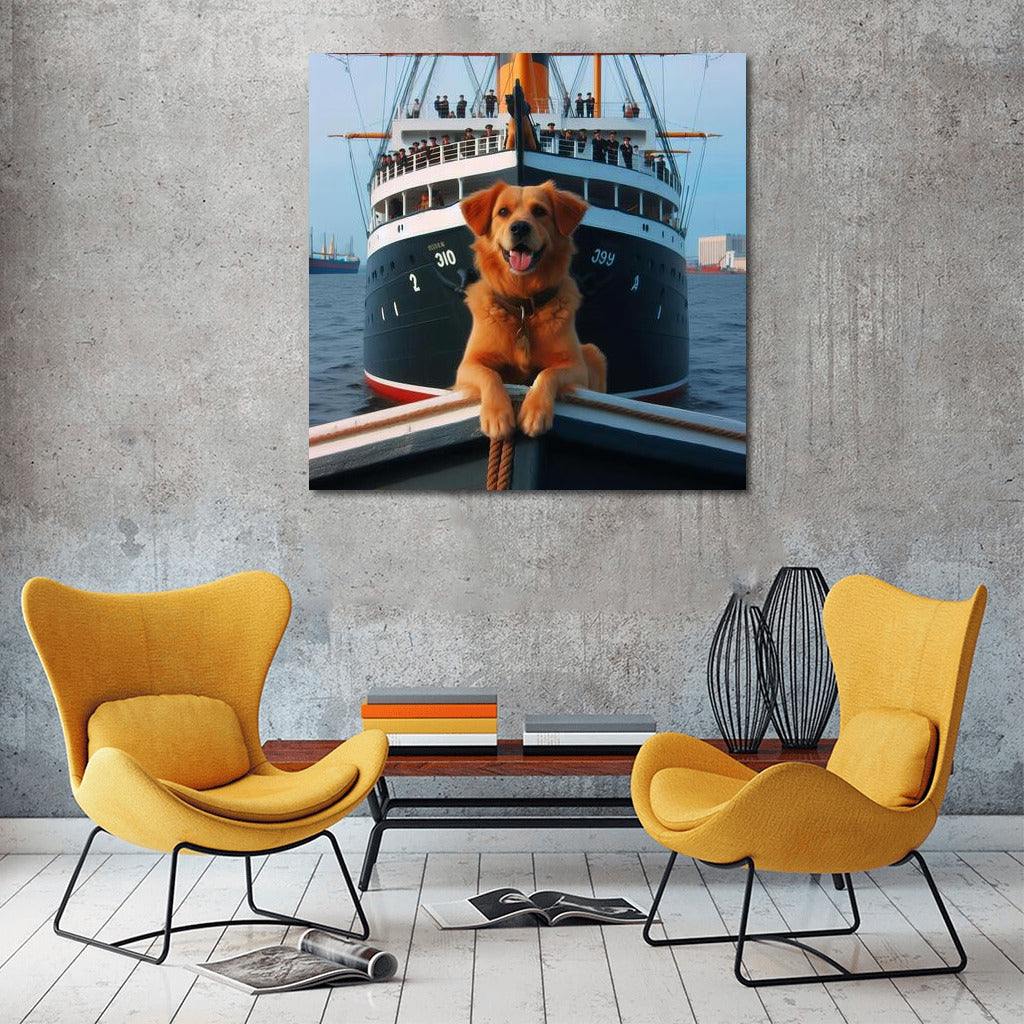 Sea Dog: Furry Guardian of Adventure
