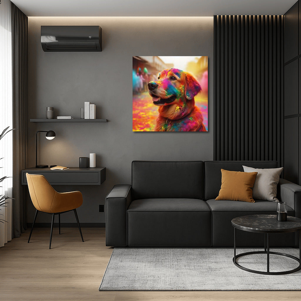 Rainbow Dog: A Bright Accent for the Interior