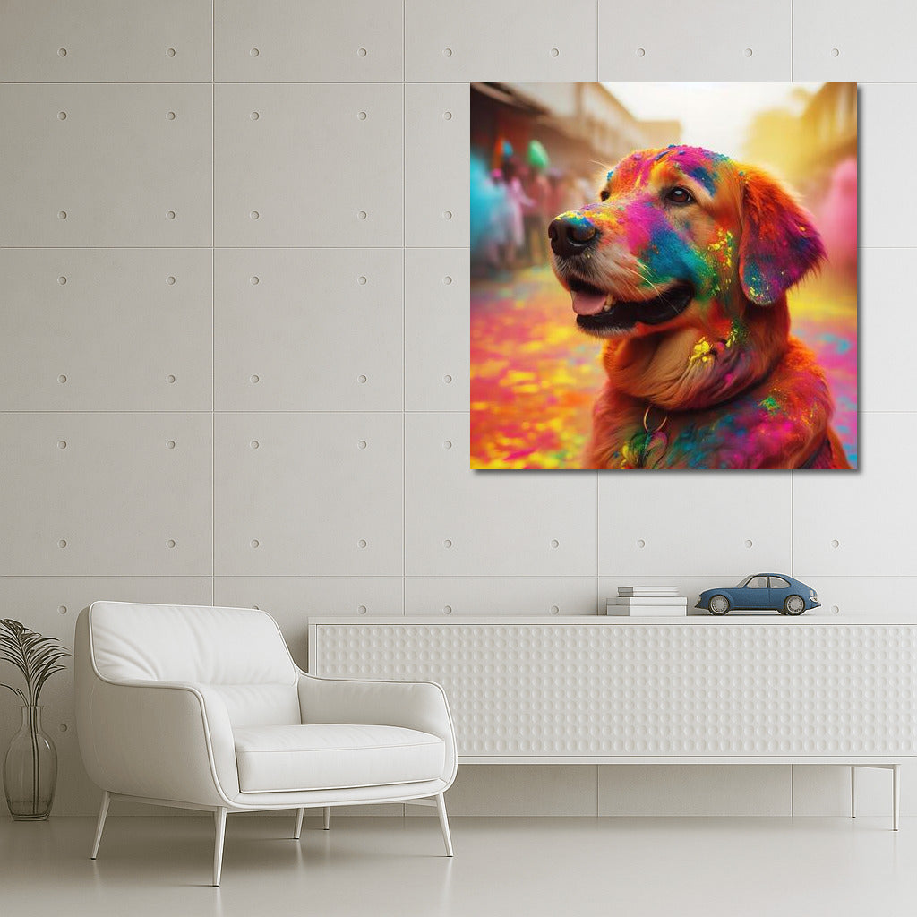 Rainbow Dog: A Bright Accent for the Interior
