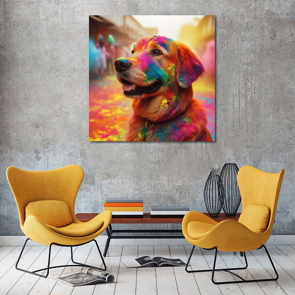 Rainbow Dog: A Bright Accent for the Interior