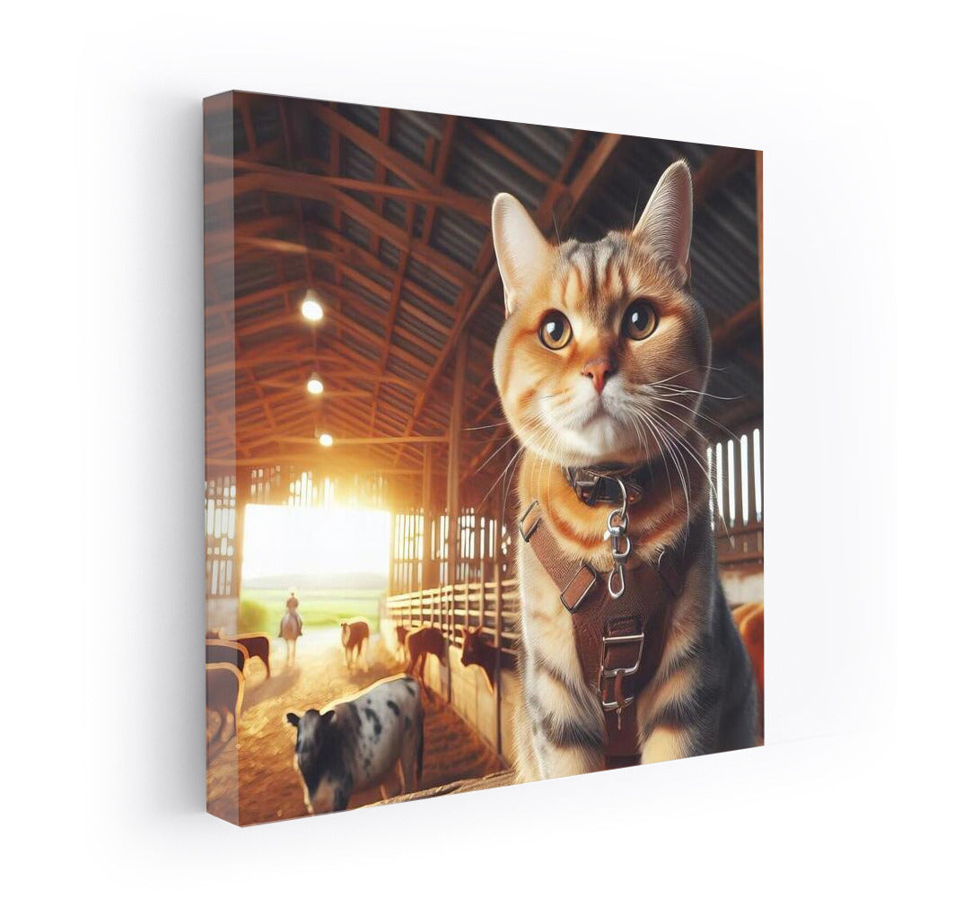 Farm Cat: Comfort and Warmth in Your Interior