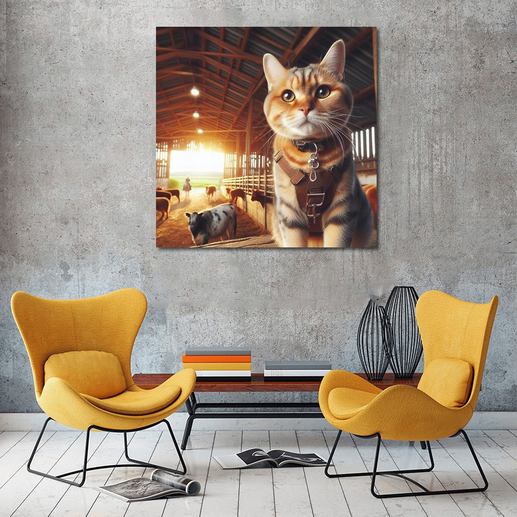 Farm Cat: Comfort and Warmth in Your Interior