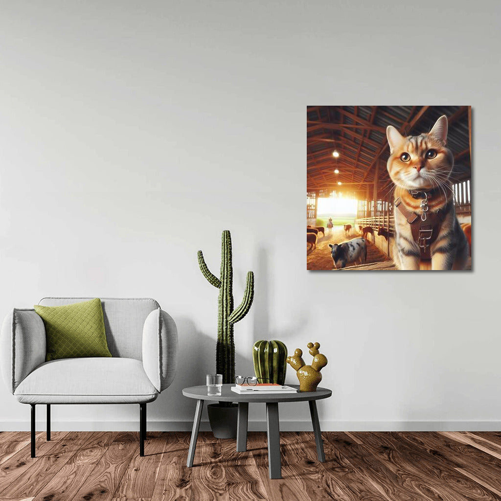 Farm Cat: Comfort and Warmth in Your Interior