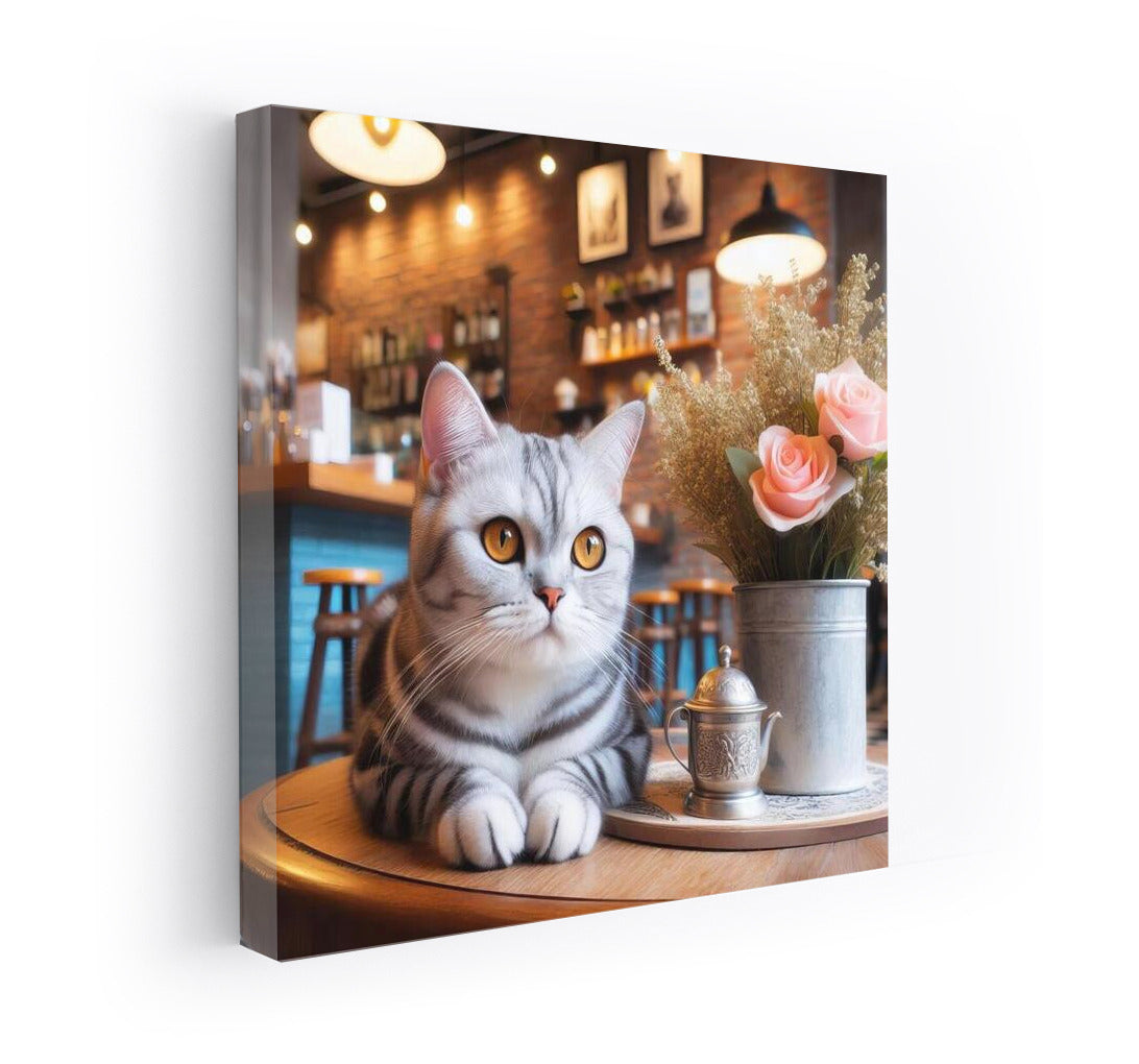 Cat in the Cafe: Comfort and Warmth for Your Interior