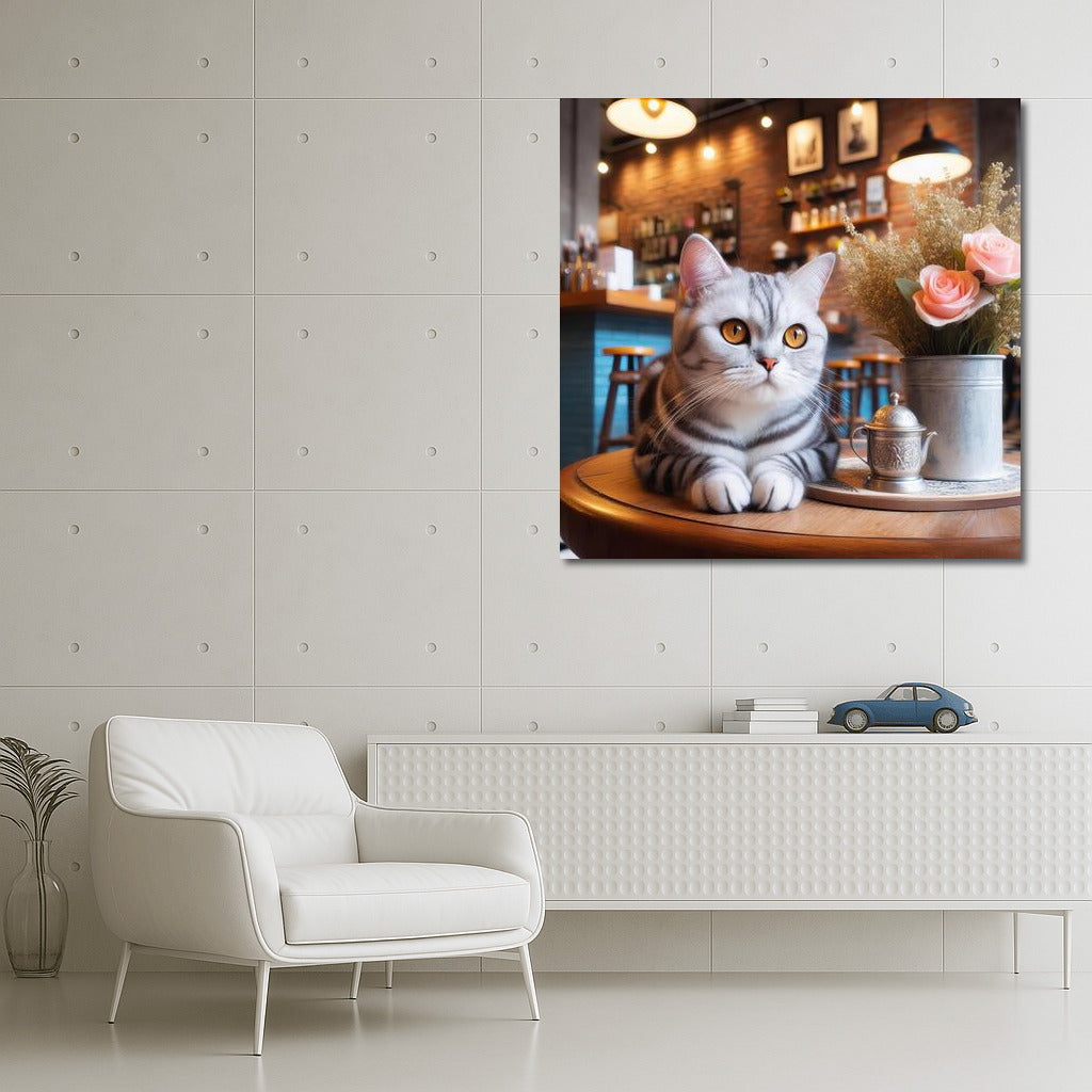 Cat in the Cafe: Comfort and Warmth for Your Interior