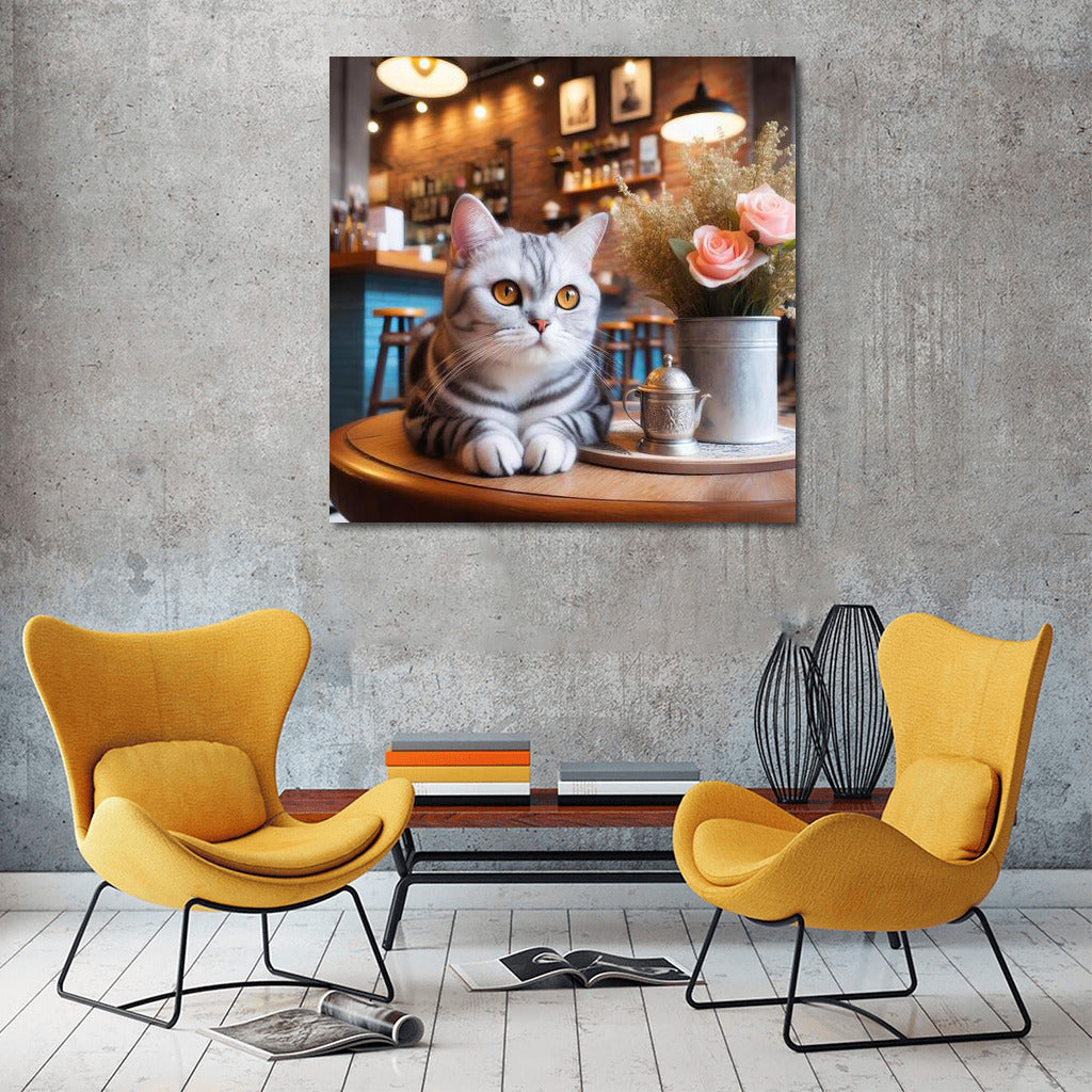 Cat in the Cafe: Comfort and Warmth for Your Interior