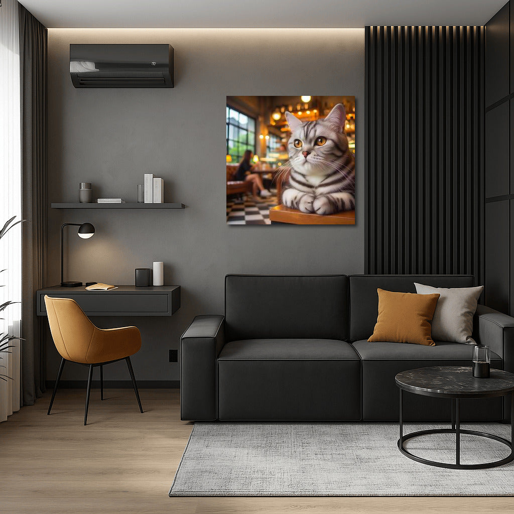 Cat in the Cafe: Comfort and Charm for Your Interior