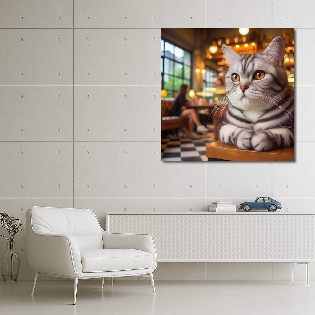 Cat in the Cafe: Comfort and Charm for Your Interior