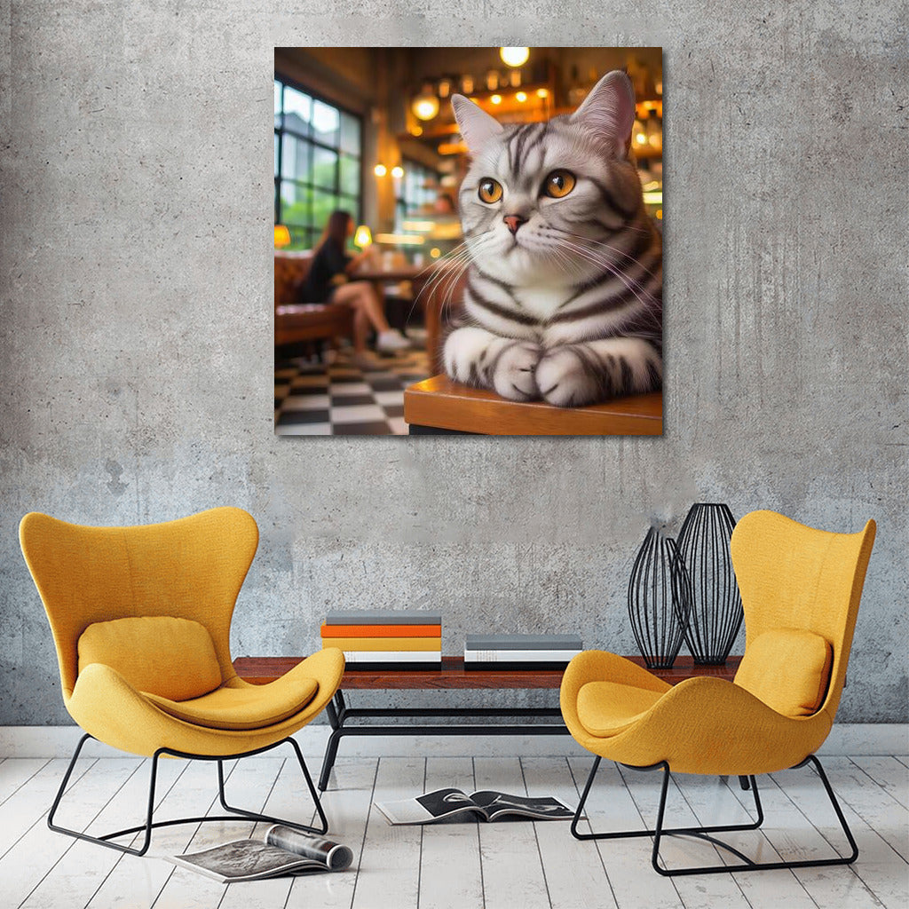 Cat in the Cafe: Comfort and Charm for Your Interior