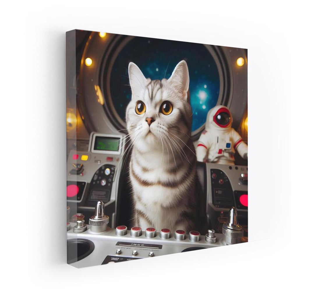 Space Cat on Starship: Adventures in the Galaxy