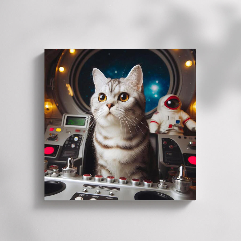 Space Cat on Starship: Adventures in the Galaxy