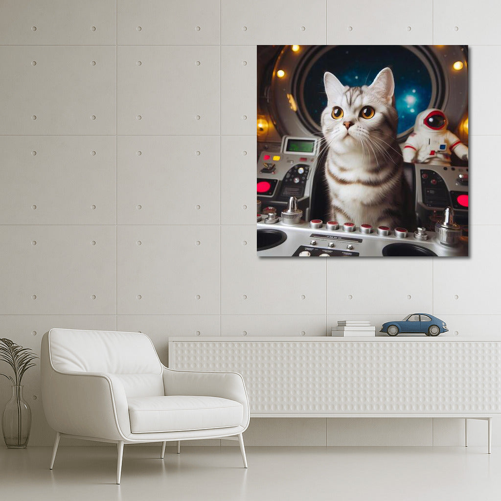 Space Cat on Starship: Adventures in the Galaxy