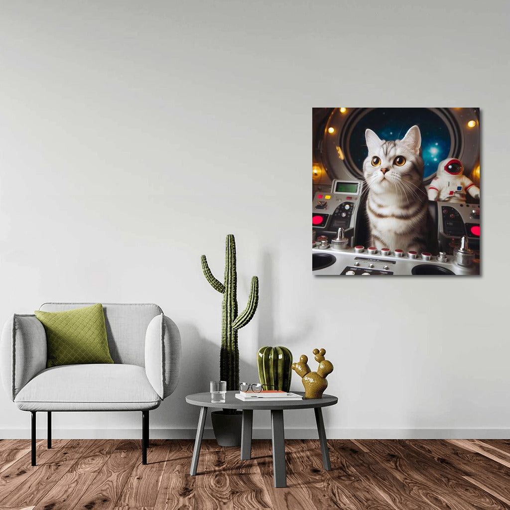Space Cat on Starship: Adventures in the Galaxy