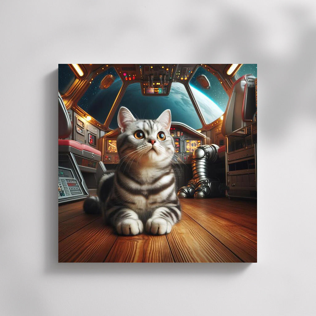 Space Cat Commander: Journey Among the Stars