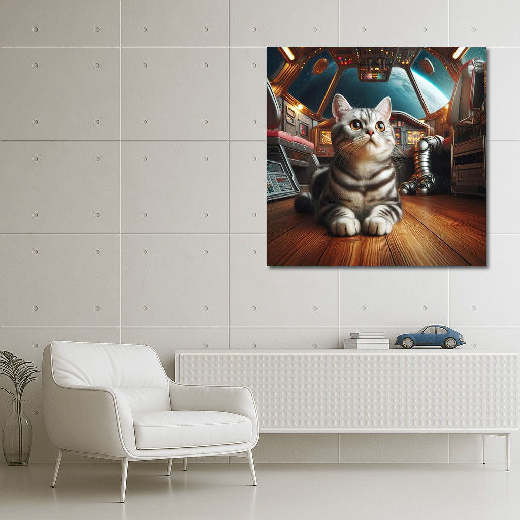 Space Cat Commander: Journey Among the Stars