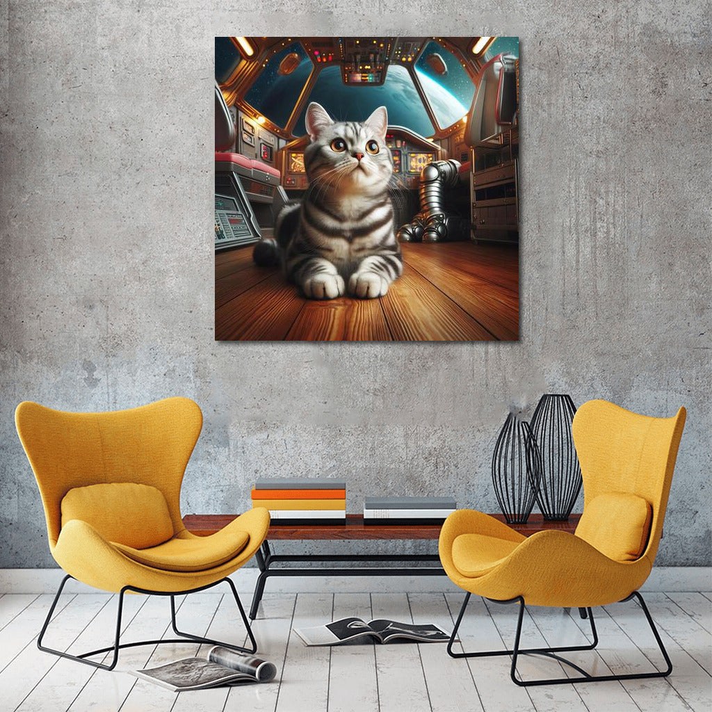Space Cat Commander: Journey Among the Stars