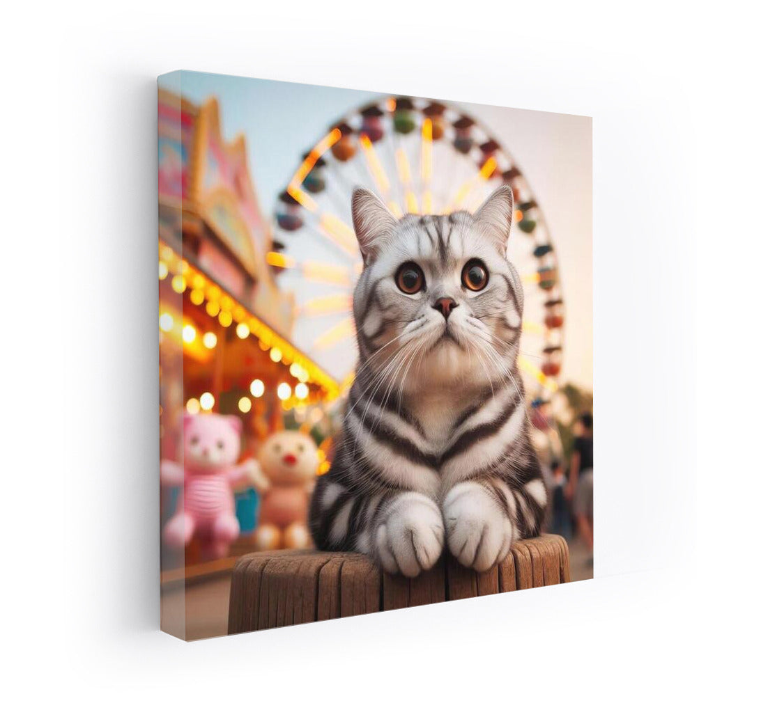 Carnival Cat: Magic and Comfort on Your Walls