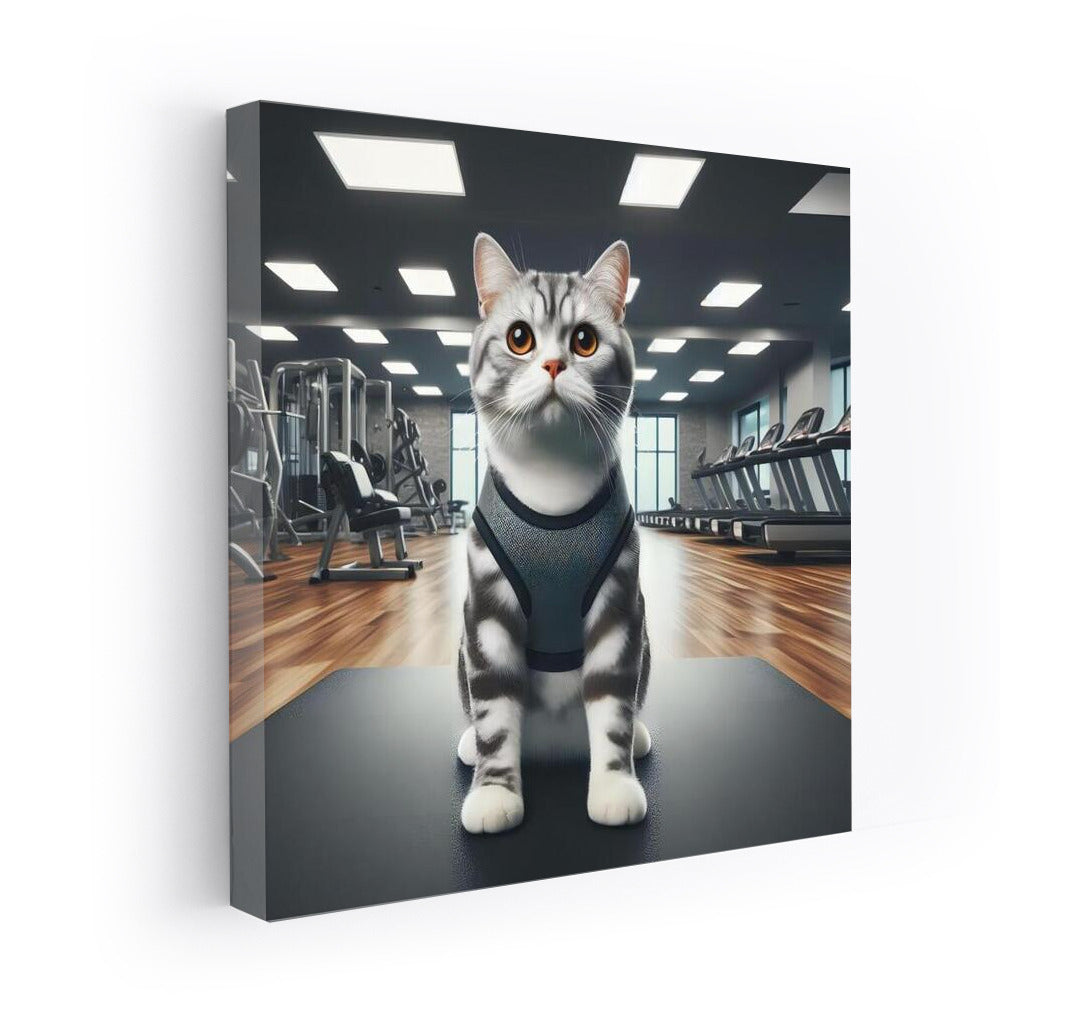 Fitness Cat: Motivation and Energy in the Gym