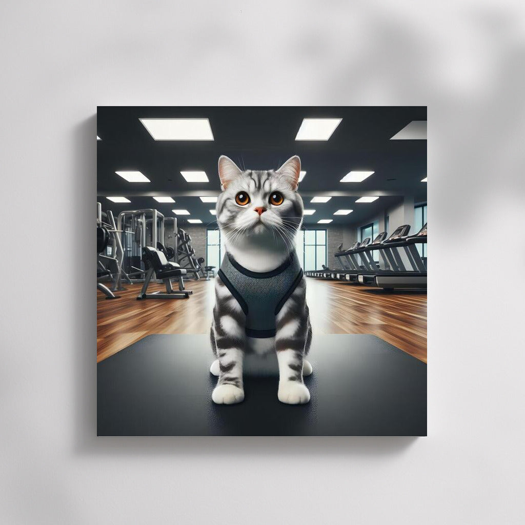 Fitness Cat: Motivation and Energy in the Gym