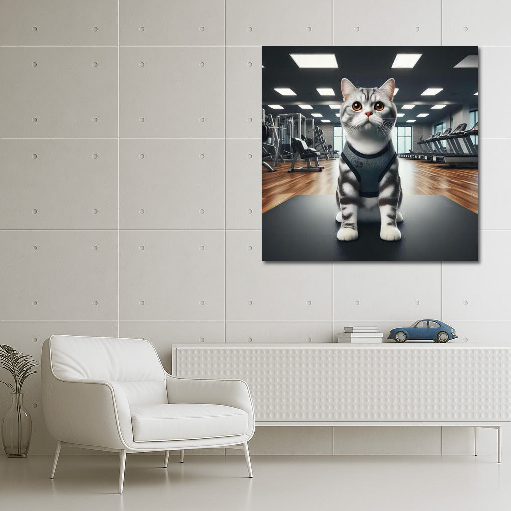Fitness Cat: Motivation and Energy in the Gym