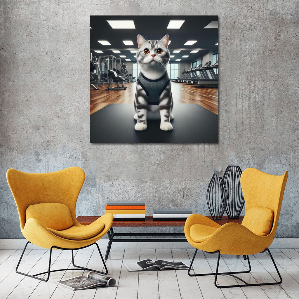 Fitness Cat: Motivation and Energy in the Gym