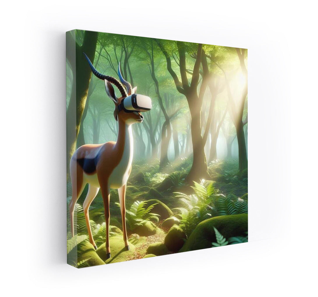 Virtual Antelope in the Fairytale Forest: Immersion in Reality
