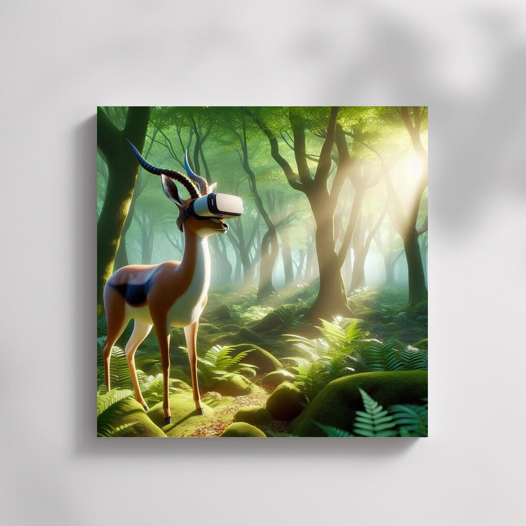 Virtual Antelope in the Fairytale Forest: Immersion in Reality