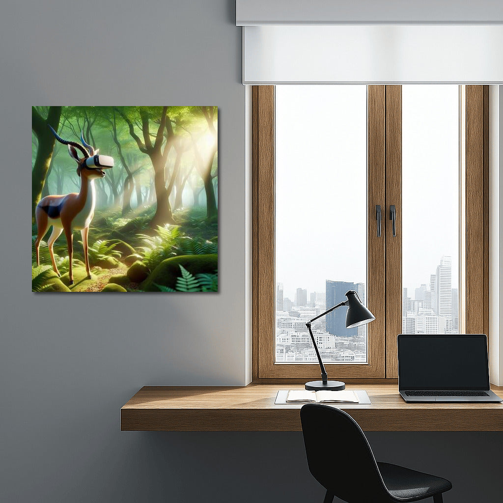 Virtual Antelope in the Fairytale Forest: Immersion in Reality