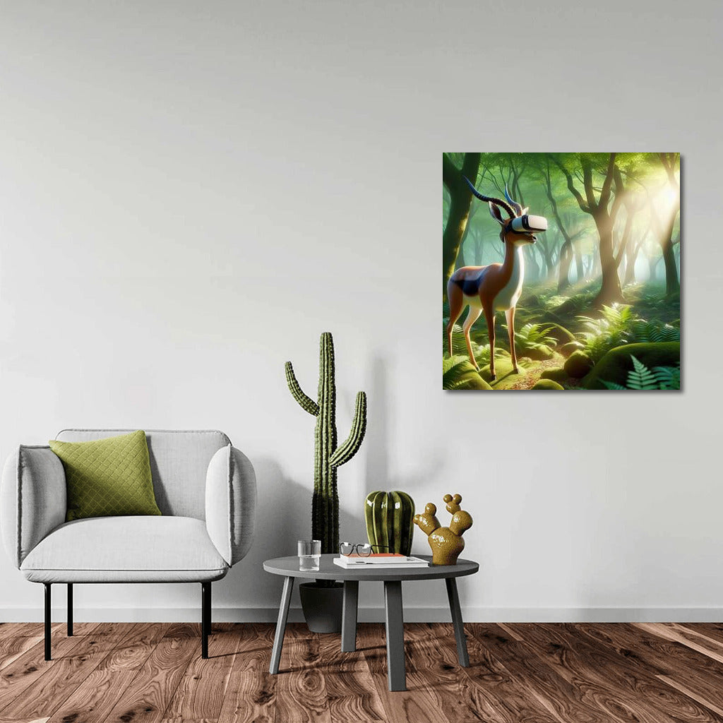 Virtual Antelope in the Fairytale Forest: Immersion in Reality
