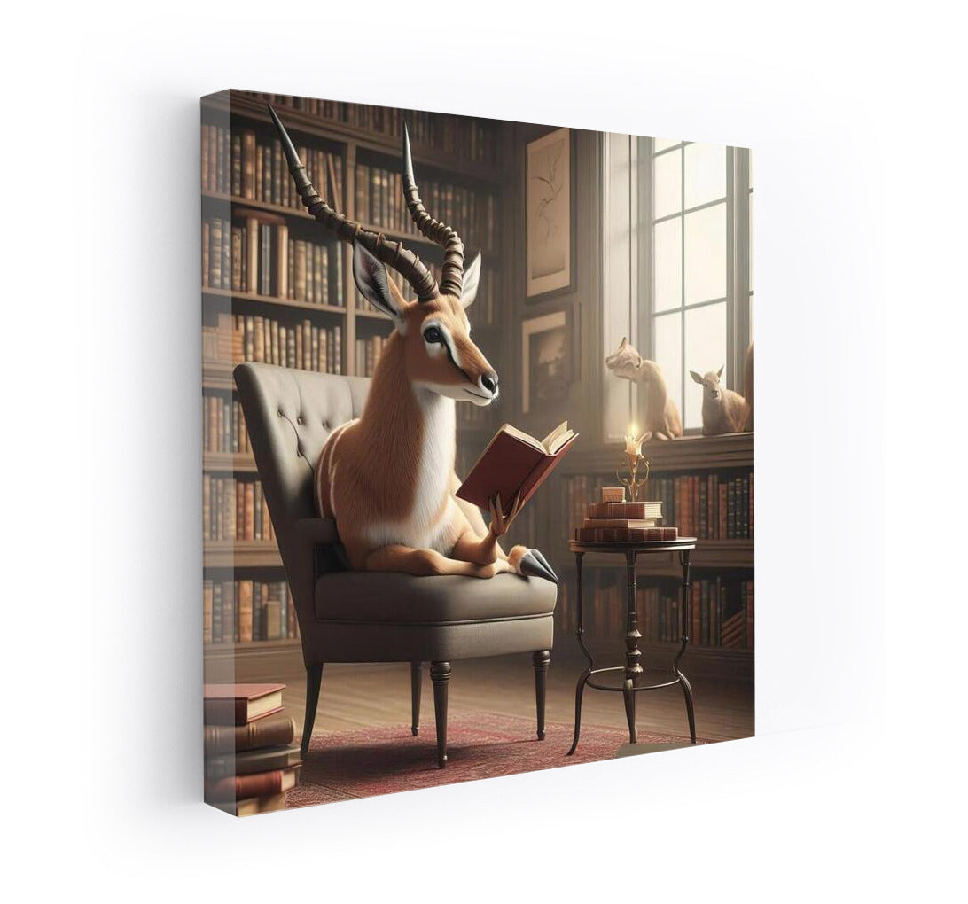 Reading Antelope in the Library: Interior Inspiration