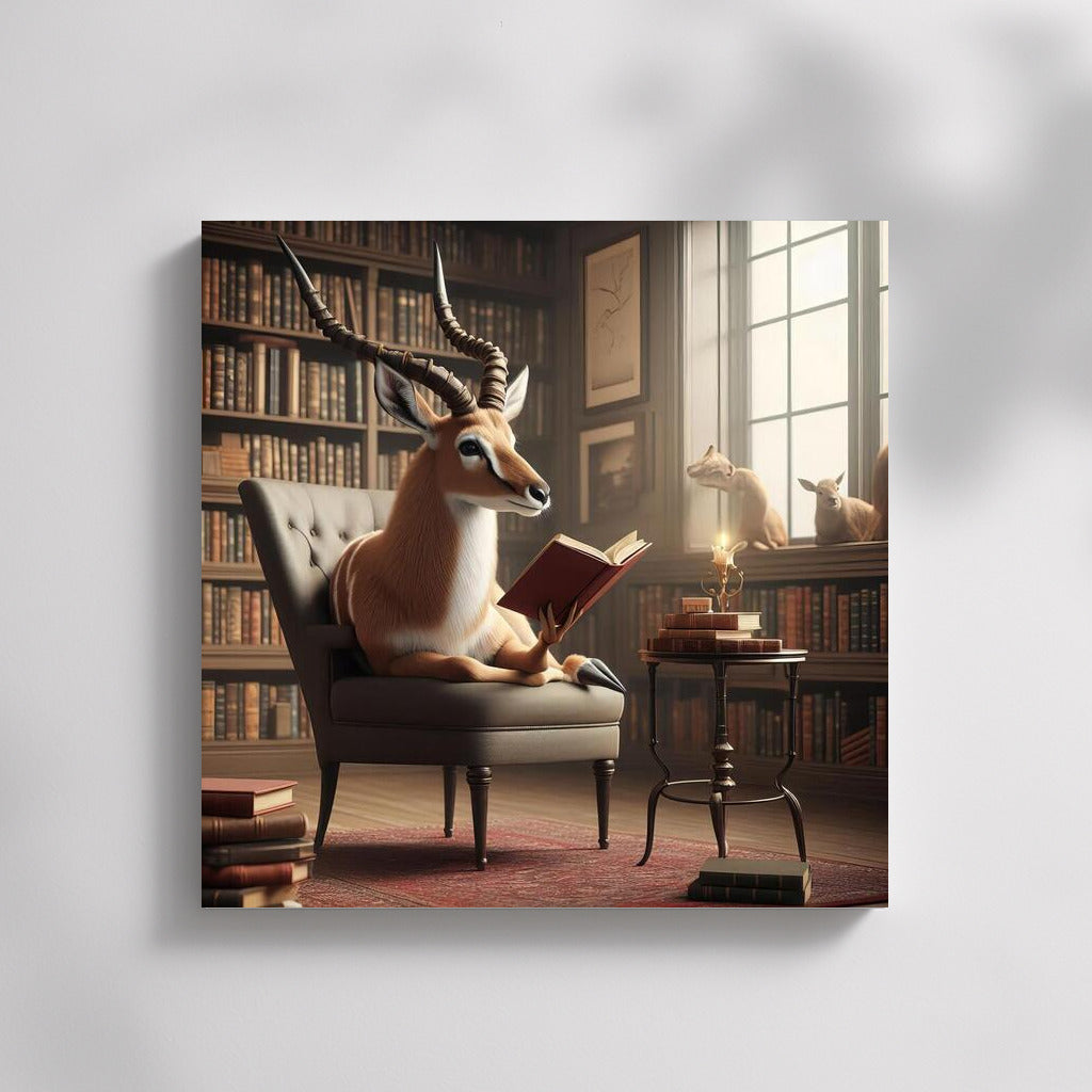 Reading Antelope in the Library: Interior Inspiration