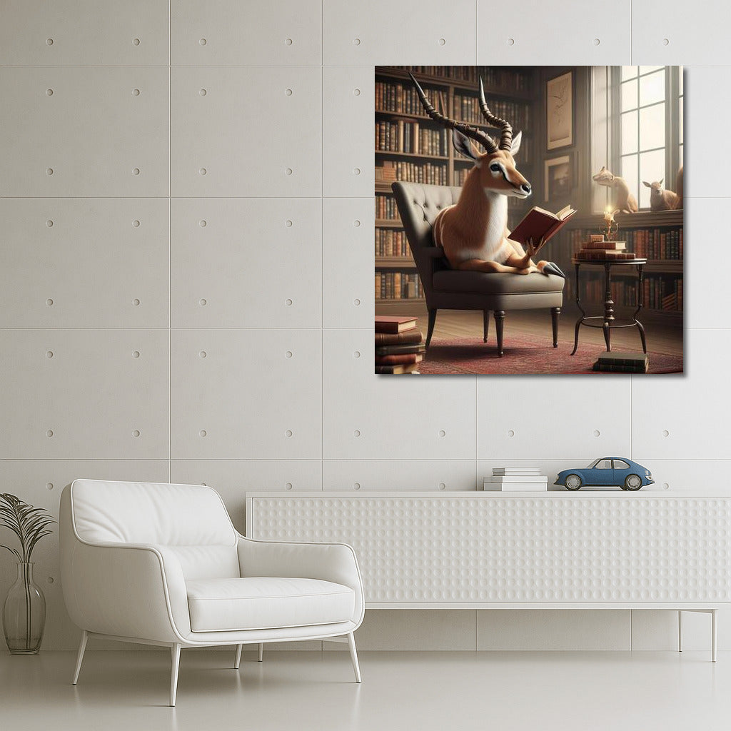 Reading Antelope in the Library: Interior Inspiration