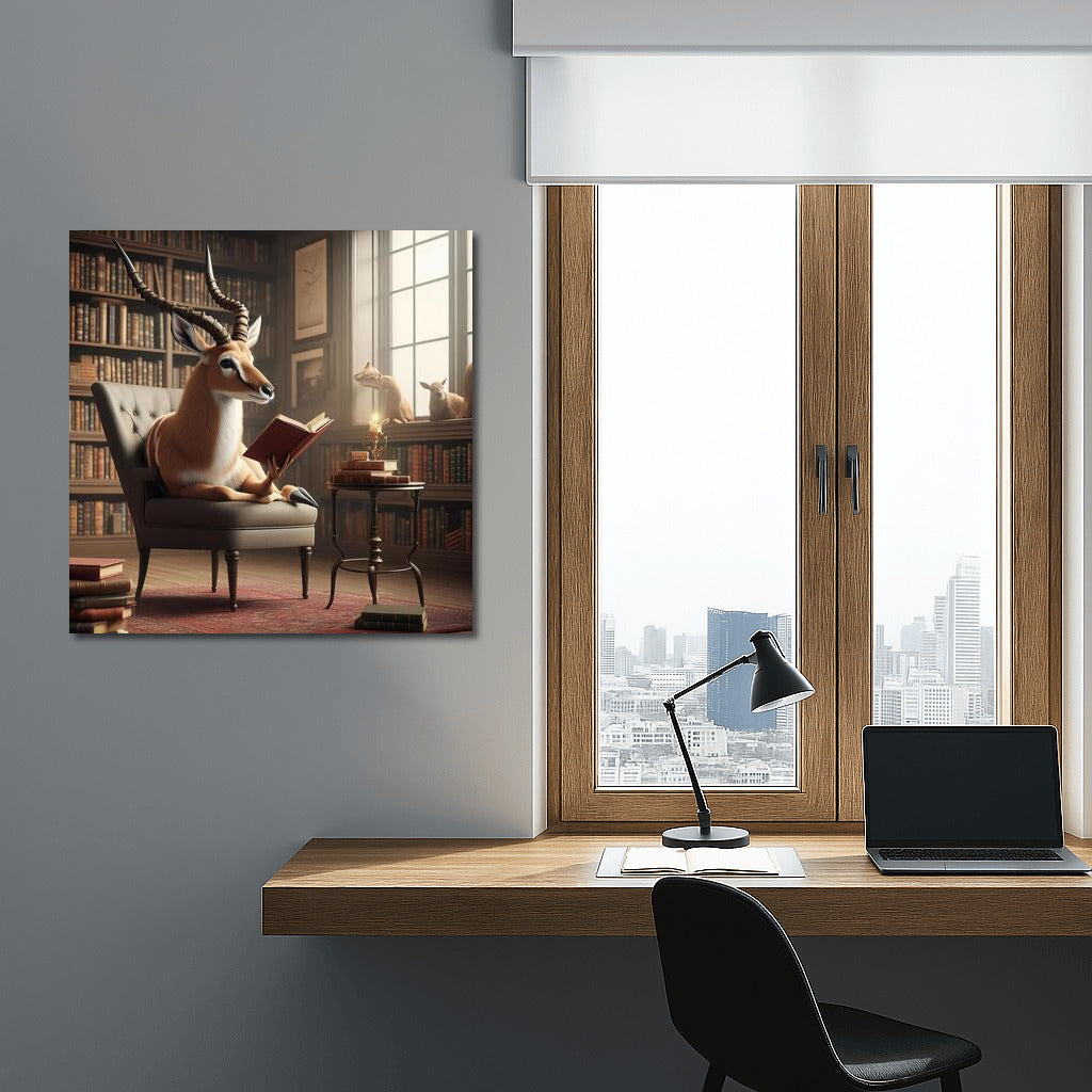Reading Antelope in the Library: Interior Inspiration