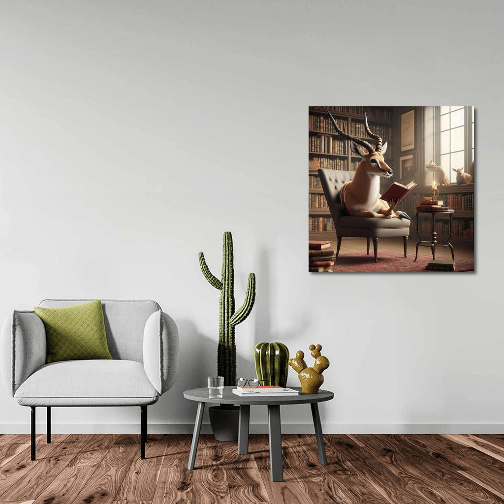 Reading Antelope in the Library: Interior Inspiration